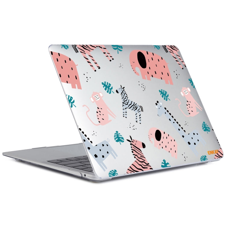 ENKAY Animal Series Pattern Laotop Protective Crystal Case For MacBook Pro 15.4 inch A1707 / A1990(Animals No.2) - MacBook Pro Cases by ENKAY | Online Shopping UK | buy2fix