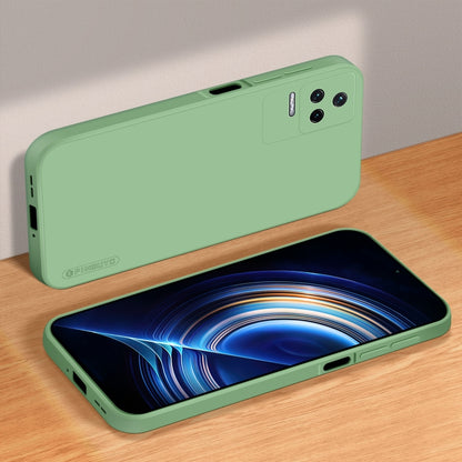 For Xiaomi Redmi K50 / K50 Pro PINWUYO Sense Series Liquid Silicone TPU Phone Case(Green) - More Brand by PINWUYO | Online Shopping UK | buy2fix