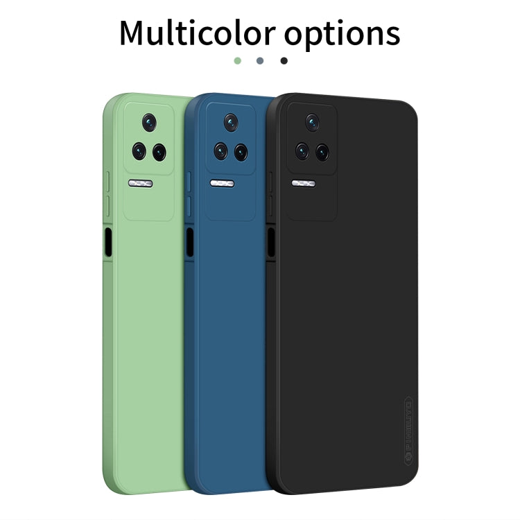 For Xiaomi Redmi K40S PINWUYO Sense Series Liquid Silicone TPU Phone Case(Green) - More Brand by PINWUYO | Online Shopping UK | buy2fix