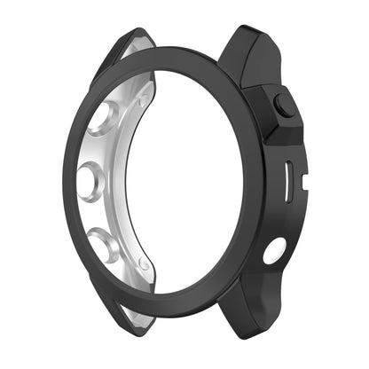 For Garmin Fenix 7 Shockproof TPU Watch Case(Black) - Watch Cases by buy2fix | Online Shopping UK | buy2fix