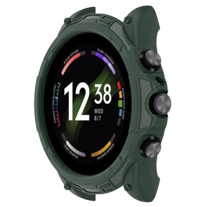 For Fossil Gen6 42mm Shockproof TPU Protective Watch Case(Green) - Watch Case by buy2fix | Online Shopping UK | buy2fix