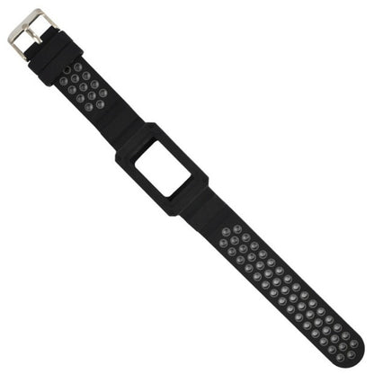 For Fitbit Charge 3 All-in-one Silicone Protective Case Replacement Watch Band(Grey) - Watch Bands by buy2fix | Online Shopping UK | buy2fix