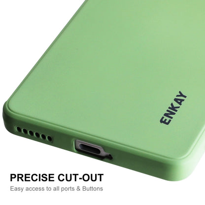 For Honor 70 Pro / Pro+ ENKAY Liquid Silicone Shockproof Phone Case(Beige) - Huawei Cases by ENKAY | Online Shopping UK | buy2fix