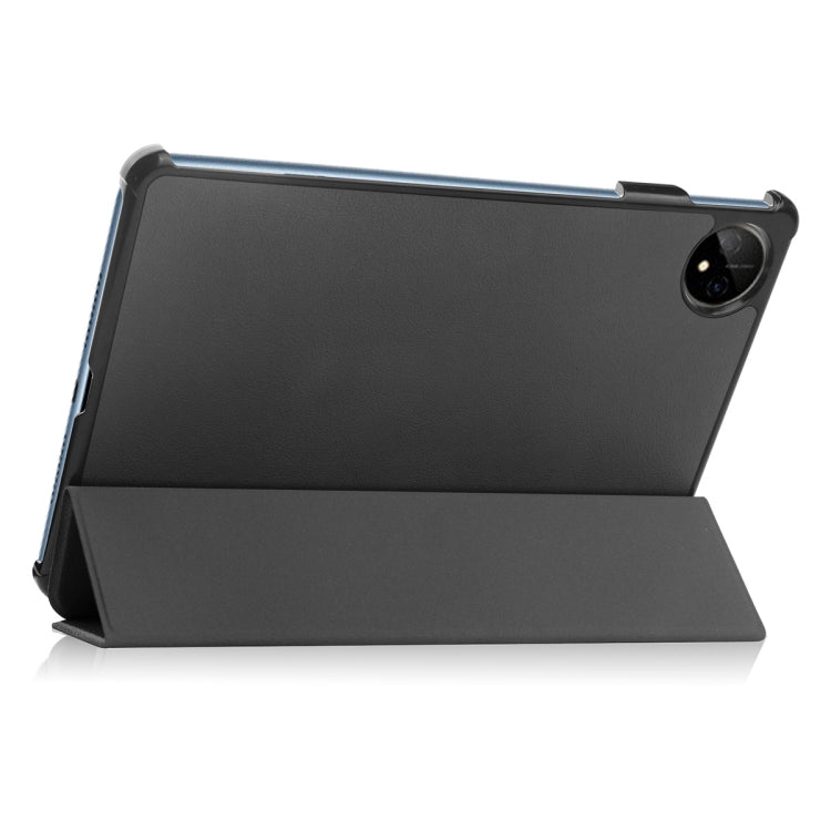 For Huawei MatePad Pro 11 2022 ENKAY Plastic Back Cover Smart Leather Stand Case(Black) - Huawei by ENKAY | Online Shopping UK | buy2fix