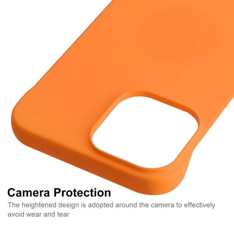 For iPhone 14 Pro ENKAY Matte Frameless PC Phone Case(Orange) - iPhone 14 Pro Cases by ENKAY | Online Shopping UK | buy2fix