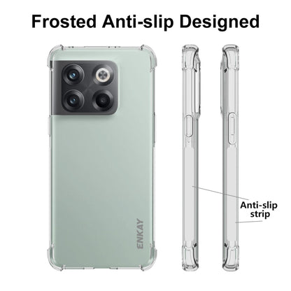 For OnePlus 10T 5G / Ace Pro ENKAY Clear TPU Shockproof Phone Case - OnePlus Cases by ENKAY | Online Shopping UK | buy2fix