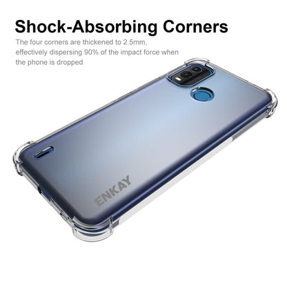 For Nokia G11 Plus ENKAY Clear TPU Shockproof Phone Case - Nokia Cases by ENKAY | Online Shopping UK | buy2fix