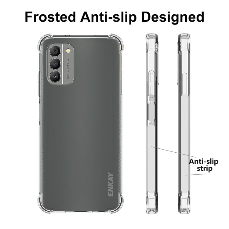 For Nokia G400 5G ENKAY Clear TPU Shockproof Phone Case - Nokia Cases by ENKAY | Online Shopping UK | buy2fix