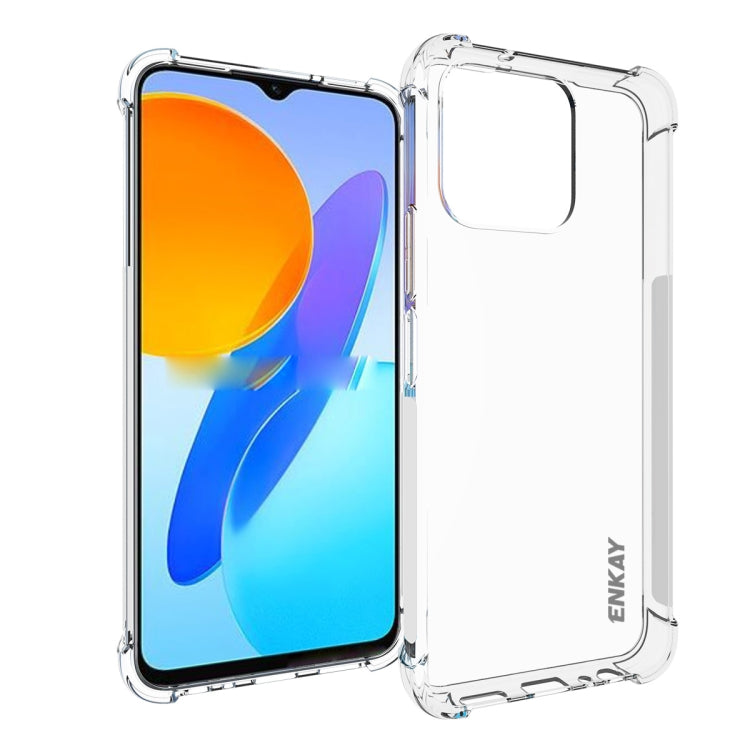 For Honor X8 5G ENKAY Clear TPU Shockproof Phone Case - Huawei Cases by ENKAY | Online Shopping UK | buy2fix