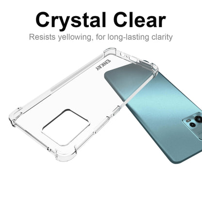 For Motorola Moto G72 4G ENKAY Transparent TPU Shockproof Phone Case - Motorola Cases by ENKAY | Online Shopping UK | buy2fix