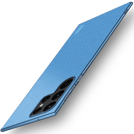 For Samsung Galaxy S23 Ultra 5G MOFI Fandun Series Frosted Ultra-thin PC Hard Phone Case(Blue) - Galaxy S23 Ultra 5G Cases by MOFI | Online Shopping UK | buy2fix