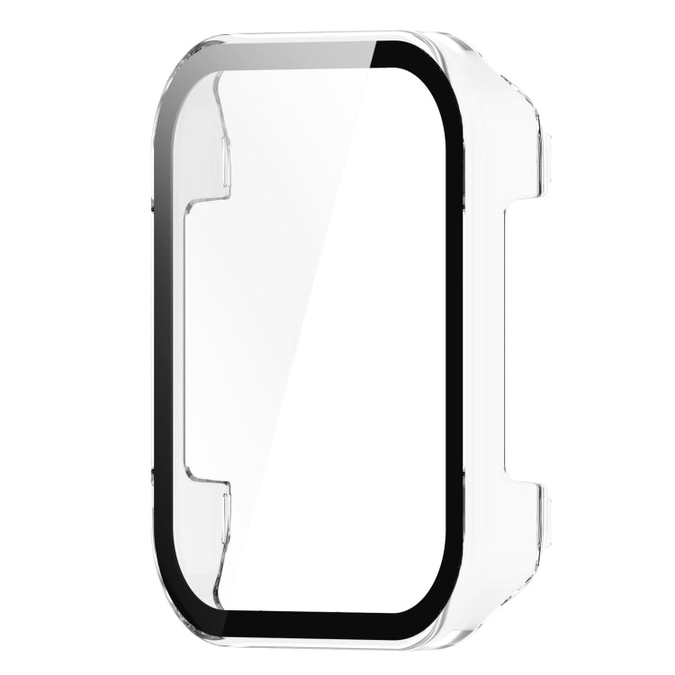 For Realme Watch 3 Pro PC+ Toughened Film Integrated Protective Case(Transparent) - Watch Case by buy2fix | Online Shopping UK | buy2fix