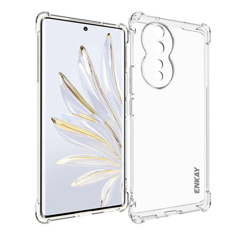 For Honor 80 ENKAY Hat-Prince Clear TPU Shockproof Phone Case - Honor Cases by ENKAY | Online Shopping UK | buy2fix