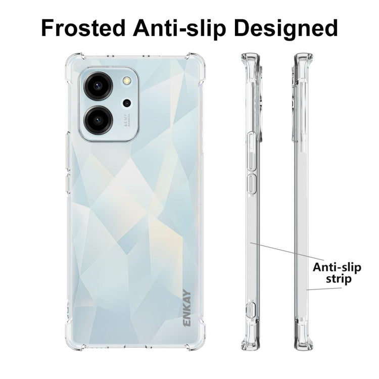 For Honor 80 SE 5G ENKAY Hat-Prince Clear TPU Shockproof Phone Case - Honor Cases by ENKAY | Online Shopping UK | buy2fix