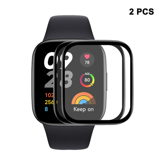 2 PCS For Redmi Watch 3 ENKAY 3D Full Coverage Soft PC Edge + PMMA HD Screen Protector Film - Screen Protector by ENKAY | Online Shopping UK | buy2fix