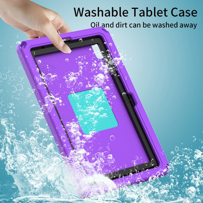 For Samsung Galaxy Tab S6 Lite 2024 EVA Hybrid PC Shockproof Tablet Case with Frame(Purple) - Other Galaxy Tab PC by buy2fix | Online Shopping UK | buy2fix
