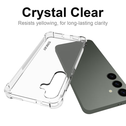 For Samsung Galaxy S24 5G ENKAY Clear TPU Shockproof Anti-slip Phone Case - Galaxy S24 5G Cases by ENKAY | Online Shopping UK | buy2fix