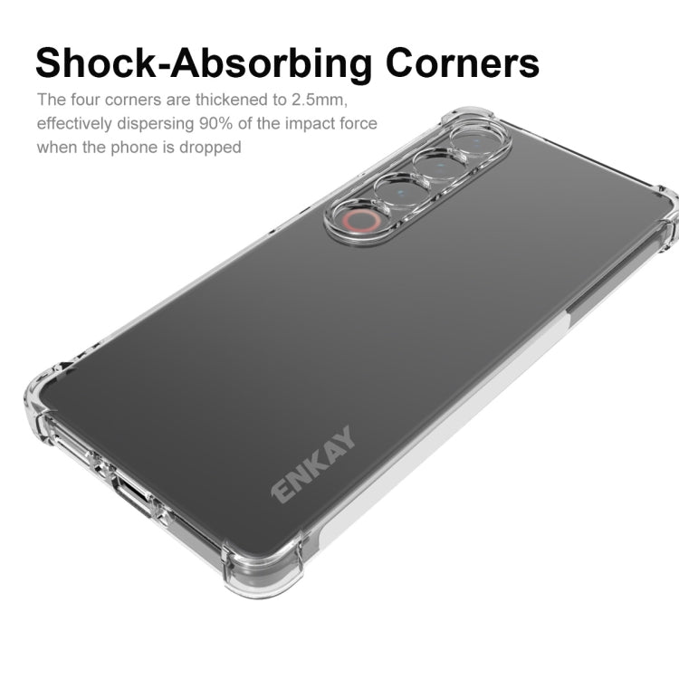 For Meizu 21 Pro ENKAY Hat-Prince Transparent TPU Shockproof Phone Case - Meizu by ENKAY | Online Shopping UK | buy2fix