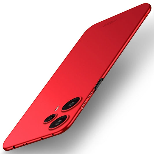 For Xiaomi Redmi Note 12 Turbo 5G MOFI Micro-Frosted PC Ultra-thin Hard Phone Case(Red) - Xiaomi Cases by MOFI | Online Shopping UK | buy2fix