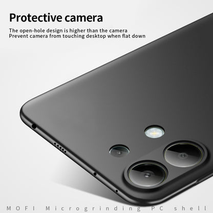 For Xiaomi Redmi Note 13 Pro 4G MOFI Micro-Frosted PC Ultra-thin Hard Phone Case(Black) - Note 13 Pro Cases by MOFI | Online Shopping UK | buy2fix