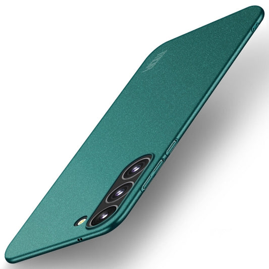 For Samsung Galaxy S24+ 5G MOFI Fandun Series Frosted PC Ultra-thin All-inclusive Phone Case(Green) - Galaxy S24+ 5G Cases by MOFI | Online Shopping UK | buy2fix