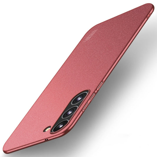 For Samsung Galaxy S24+ 5G MOFI Fandun Series Frosted PC Ultra-thin All-inclusive Phone Case(Red) - Galaxy S24+ 5G Cases by MOFI | Online Shopping UK | buy2fix