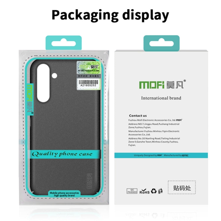 For Samsung Galaxy S24 Ultra 5G MOFI Fandun Series Frosted PC Ultra-thin All-inclusive Phone Case(Black) - Galaxy S24 Ultra 5G Cases by MOFI | Online Shopping UK | buy2fix