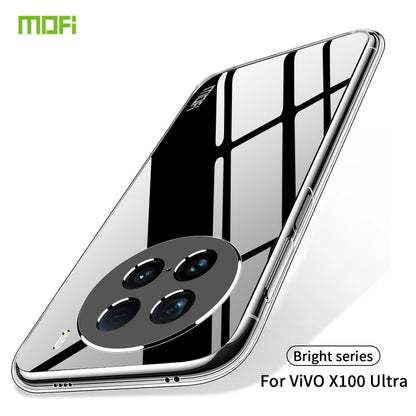 For vivo X100 Ultra MOFI Ming Series Ultra-thin TPU Phone Case(Transparent) - vivo Cases by MOFI | Online Shopping UK | buy2fix