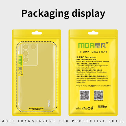 For vivo S17e MOFI Ming Series Ultra-thin TPU Phone Case(Transparent) - vivo Cases by MOFI | Online Shopping UK | buy2fix