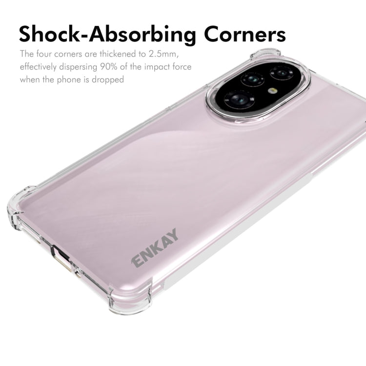 For Honor 200 Pro ENKAY Hat-Prince Transparent TPU Shockproof Phone Case - Honor Cases by ENKAY | Online Shopping UK | buy2fix