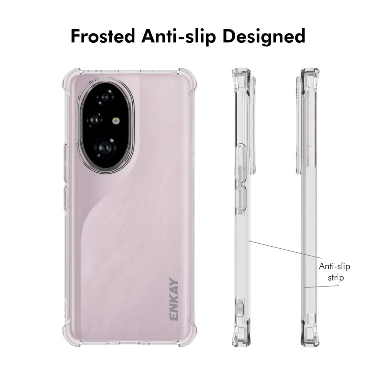 For Honor 200 Pro ENKAY Hat-Prince Transparent TPU Shockproof Phone Case - Honor Cases by ENKAY | Online Shopping UK | buy2fix