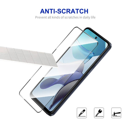 For Motorola Moto G73 / G Power 2023 5pcs ENKAY Full Glue High Aluminum-silicon Tempered Glass Film - Motorola Tempered Glass by ENKAY | Online Shopping UK | buy2fix