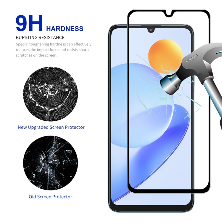 For Huawei nova Y71 / Enjoy 60 5pcs ENKAY Full Glue High Aluminum-silicon Tempered Glass Film - Huawei Tempered Glass by ENKAY | Online Shopping UK | buy2fix