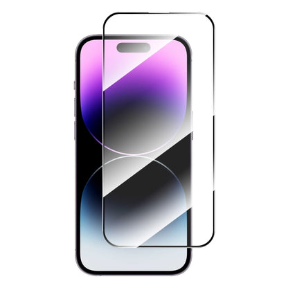 For iPhone 16 Pro ENKAY Full Glue High Aluminum-silicon Tempered Glass Film - iPhone 16 Pro Tempered Glass by ENKAY | Online Shopping UK | buy2fix