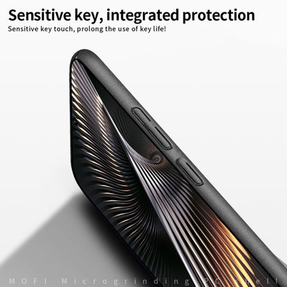 For Xiaomi Redmi Turbo 3 MOFI Fandun Series Frosted PC Ultra-thin All-inclusive Phone Case(Black) - Xiaomi Cases by buy2fix | Online Shopping UK | buy2fix