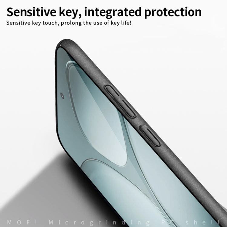 For Xiaomi Redmi K70 Ultra MOFI Fandun Series Frosted PC Ultra-thin All-inclusive Phone Case(Gray) - Xiaomi Cases by MOFI | Online Shopping UK | buy2fix