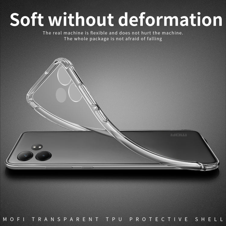 For Realme GT Neo6 SE MOFI Ming Series Ultra-thin TPU Phone Case(Transparent) - Realme Cases by MOFI | Online Shopping UK | buy2fix