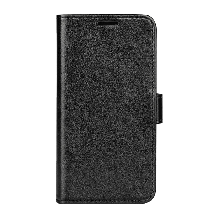 For Realme C67 4G R64 Texture Horizontal Flip Leather Phone Case(Black) - C67 Cases by buy2fix | Online Shopping UK | buy2fix