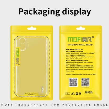 For Nothing CMF Phone 1 MOFI Ming Series Ultra-thin TPU Phone Case(Transparent) - More Brand by MOFI | Online Shopping UK | buy2fix