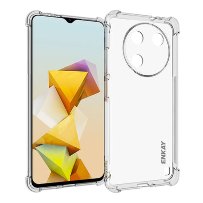 For ZTE Blade A73 5G ENKAY Clear TPU Shockproof Anti-slip Phone Case - ZTE Cases by ENKAY | Online Shopping UK | buy2fix