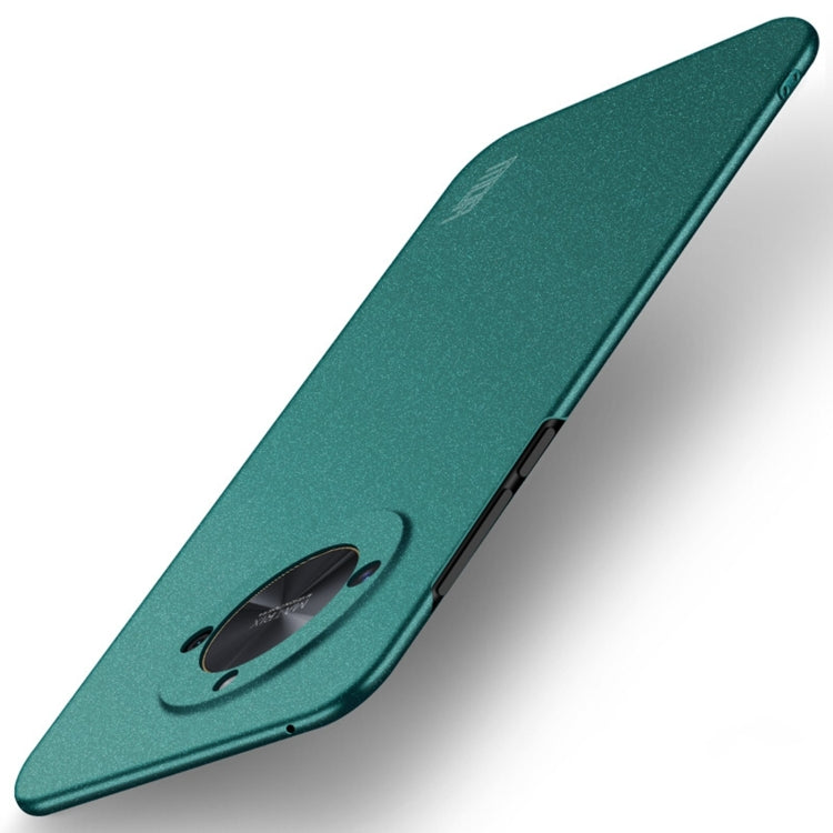 For Honor X50 5G MOFI Fandun Series Frosted PC Ultra-thin All-inclusive Phone Case(Green) - Honor Cases by MOFI | Online Shopping UK | buy2fix