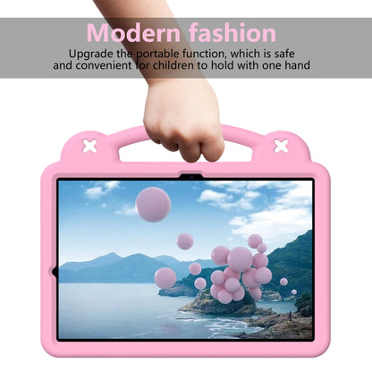 For Samsung Galaxy Tab S10+12.4 X820 Handle Kickstand Children EVA Shockproof Tablet Case(Pink) - Tab S10+ Cases by buy2fix | Online Shopping UK | buy2fix