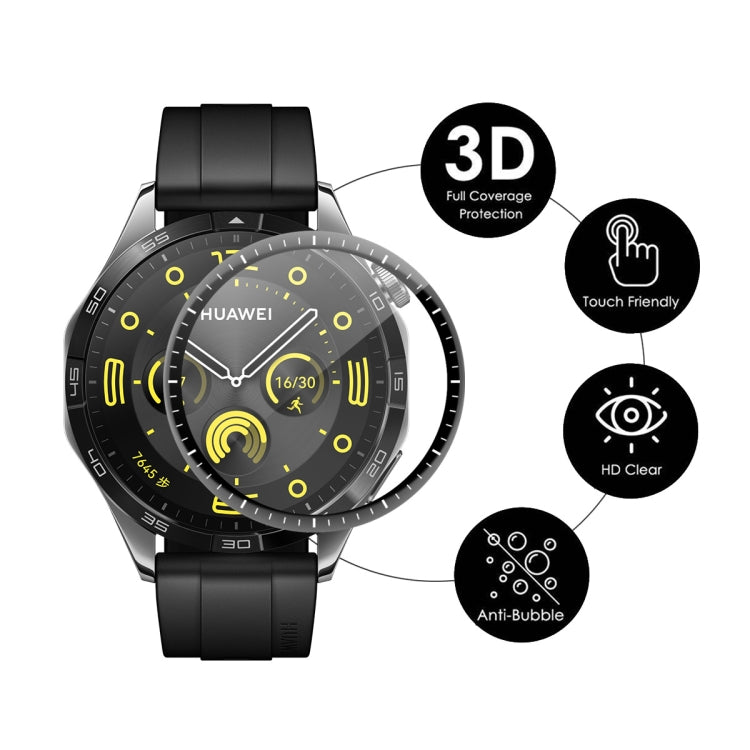 For Huawei Watch GT 5 46mm ENKAY 3D Full Coverage Soft PC Edge PMMA HD Screen Film - Screen Protector by ENKAY | Online Shopping UK | buy2fix