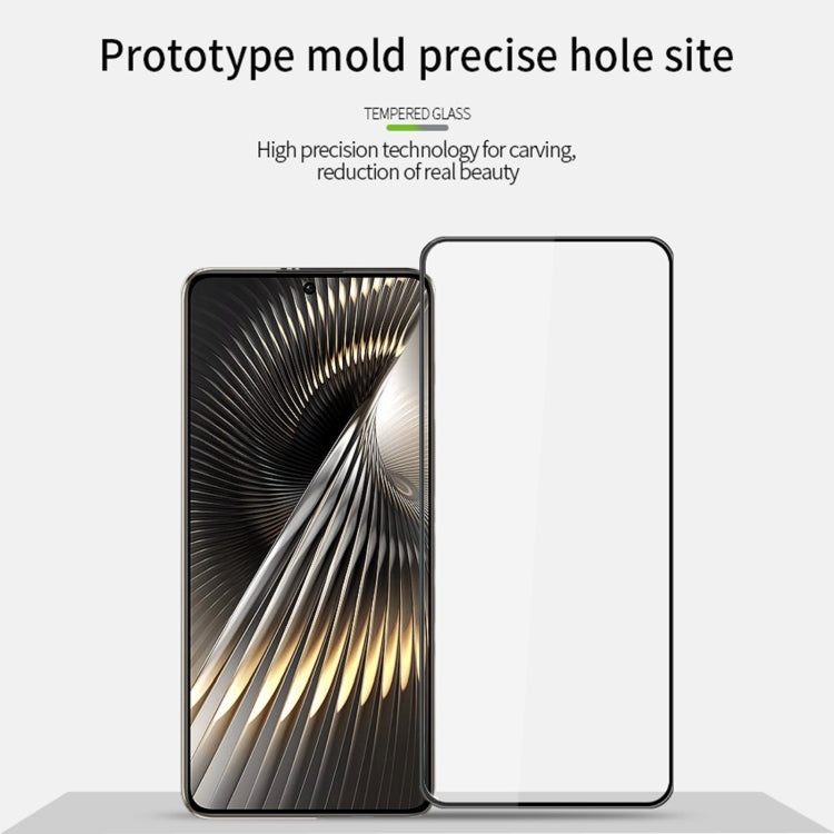 For Xiaomi Poco F6 / Redmi Turbo 3 PINWUYO 9H 3D  Full Screen Explosion-proof Tempered Glass Film(Black) -  by PINWUYO | Online Shopping UK | buy2fix