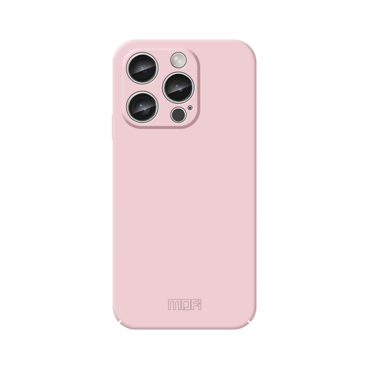 For iPhone 16 Pro MOFI Qin Series Skin Feel All-inclusive PC Phone Case(Pink) - iPhone 16 Pro Cases by MOFI | Online Shopping UK | buy2fix