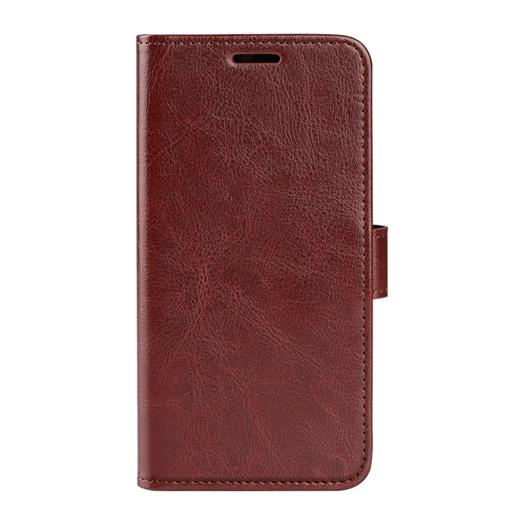 For Xiaomi 14 Pro R64 Texture Horizontal Flip Leather Phone Case(Brown) - 14 Pro Cases by buy2fix | Online Shopping UK | buy2fix