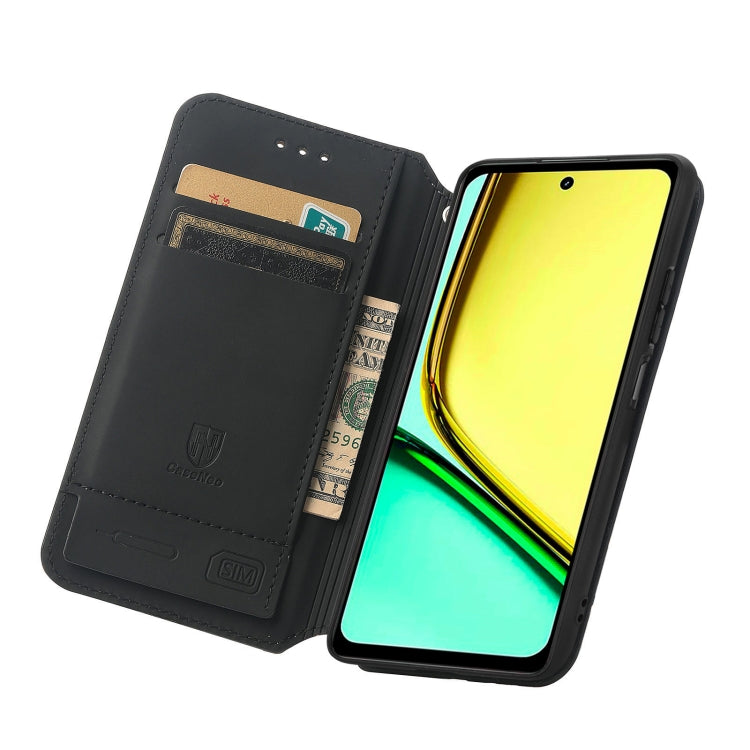 For Realme C67 4G CaseNeo Colorful Magnetic Leather Phone Case(Colored Squares) - C67 Cases by buy2fix | Online Shopping UK | buy2fix