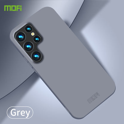 For Samsung Galaxy S23 Ultra 5G MOFI Qin Series Skin Feel All-inclusive PC Phone Case(Gray) - Galaxy S23 Ultra 5G Cases by MOFI | Online Shopping UK | buy2fix