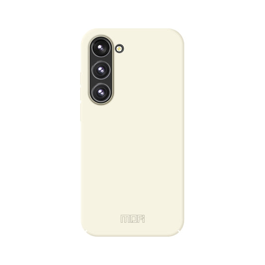 For Samsung Galaxy S24 5G MOFI Qin Series Skin Feel All-inclusive PC Phone Case(Beige) - Galaxy S24 5G Cases by MOFI | Online Shopping UK | buy2fix