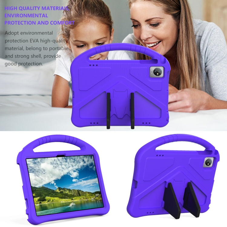 For Blackview Tab 70 WiFi 2023 EVA Shockproof Tablet Case with Holder(Purple) - Others by buy2fix | Online Shopping UK | buy2fix